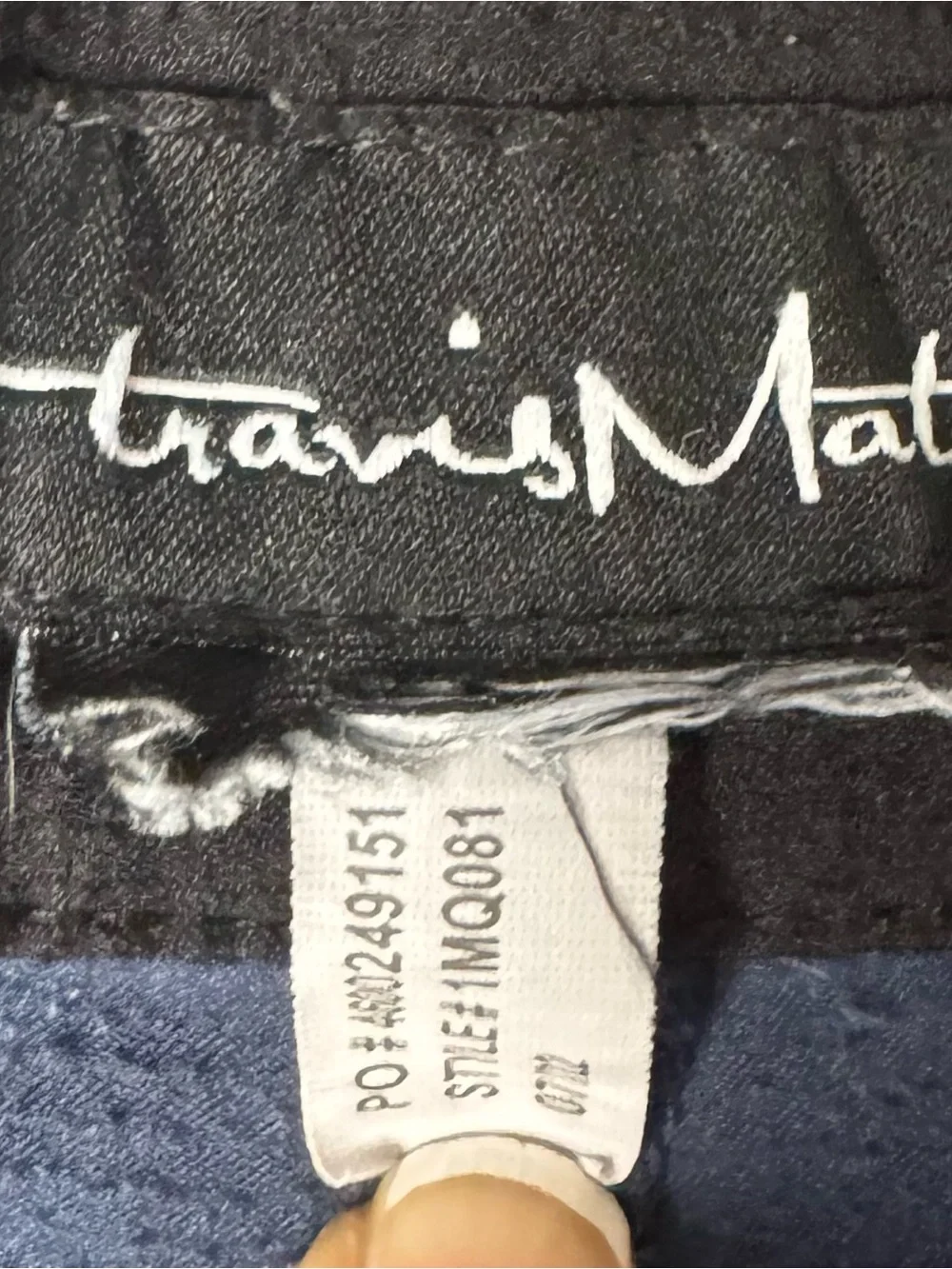 TravisMathew Shorts Mens 40 Navy Blue Golf Performance Stretch 9” Inseam
